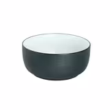 (12 kpl) tarjoilukulho - Cosmic - posliini - 110x110 mm - pinoutuva, konepesunkestävä, mikroaaltouunin ja uunin kestävä, ammattilaatu - musta