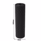 FUCHS | Gläser-Abtropfmatte - 5000x600mm - Schwarz