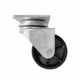 Roulettes pour congélateurs coffres - Jeu de 4 roulettes dont 2 avec frein - pour TTG449N, TTG466EN, TTG534EN & TTG553N