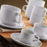 (12 stuks) ENTITY - Espresso kop - Wit