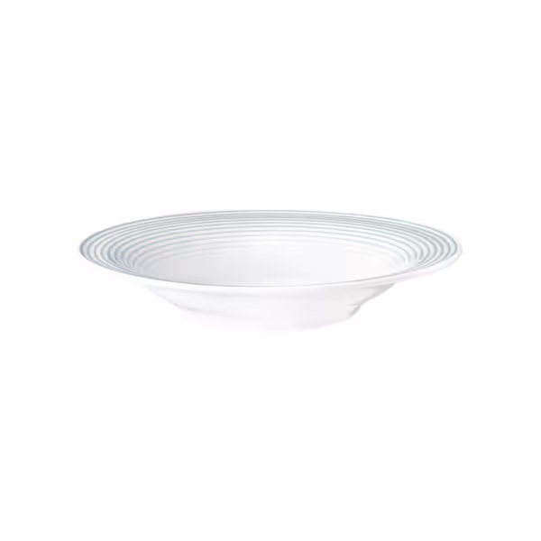 (6 pieces) SELTMANN WEIDEN | Porcelain Salad Plate 19cm – Arctic Blue - Dishwasher/Microwave Safe