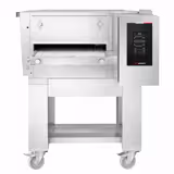 Plynová průchozí pec - Touch (dotykové) - 1030x1300 mm - šířka pásu: 400 mm - až 350 °C - vč. podstavce a koleček