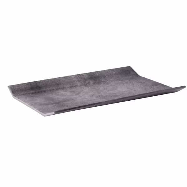 (6 stuks) GN-dienblad - ELEMENT - Melamine - GN 1/1 - hoogte: 35mm - Grijs - geschikt voor vaatwasser