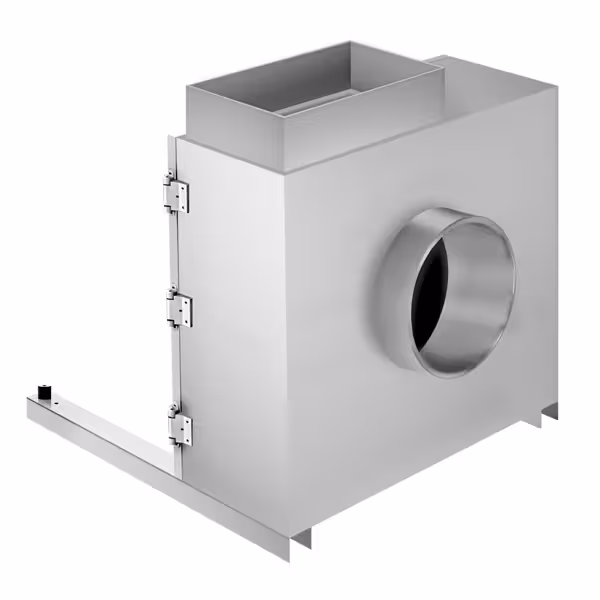 Airbox Ventilatorbox PREMIUM - 4000 m³/uur - 230V - met opklapbaar servicepaneel - geschikt voor houtskoolgrill