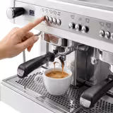 WEGA | Airy - Siebträgermaschine - 2 Gruppig - 3,85 kW - mit Shot Counter - Weiß