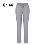 (6 pieces) KARLOWSKY | Ladies' Stretch Chino Work Trousers – Steel Grey - Size 44 - Easy-Care