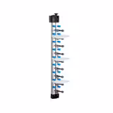 Commercial Wall-Mounted Plate Rack - up to 9 Plates - Ø 16-32cm - Height: 810mm