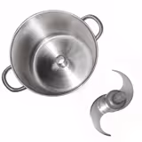 Vegetarischer Cutter - 8 Liter - 370 Watt - 230 Volt - 1400 U/min