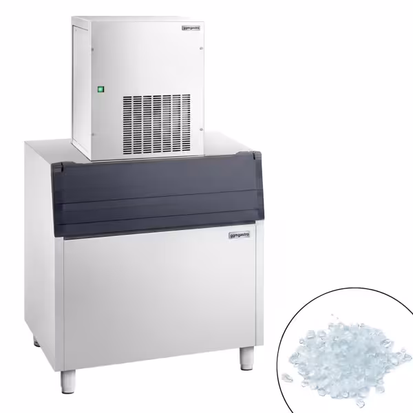 Modulaire vlokijsmachine Premium PLUS - 270 kg/24, incl. ijsopslagbak van 350 kg