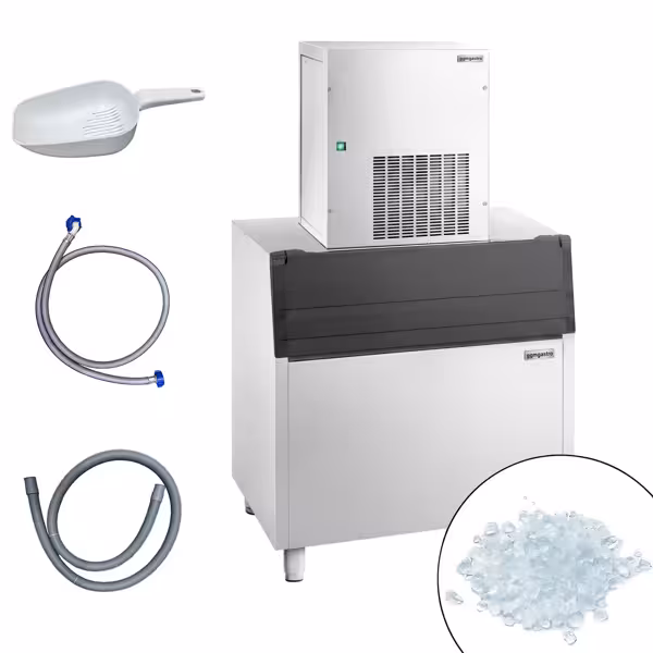 Premium PLUS Modular Flake Ice Maker - 270 kg/24, including a 350 kg ice storage bin