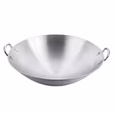Wok Pan made of stainless steel - Ø 450mm
