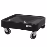 Transport Trolley for Dishwasher Baskets - 58x58cm - with 1 storage area - without handle