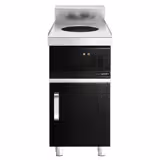 Induktio-wok - 3,5 kW - sis. alusrakenteen, jossa on 1 luukku.