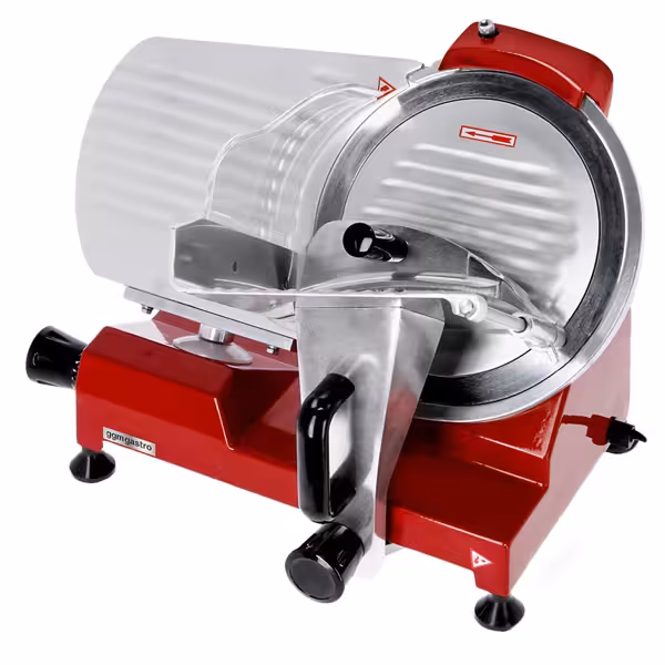 Nářezový stroj - 250 W - Nůž: Ø 300 mm - Červený