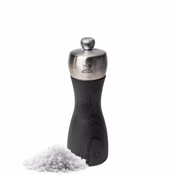 (6 pièces) PEUGEOT | FIDJI - Moulin à sel - Bois - Graphite - Hauteur : 150 mm