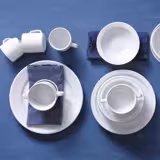 (3 sztuki) BUDGETLINE – talerz płaski Mammoet – średnica 245 mm – biały