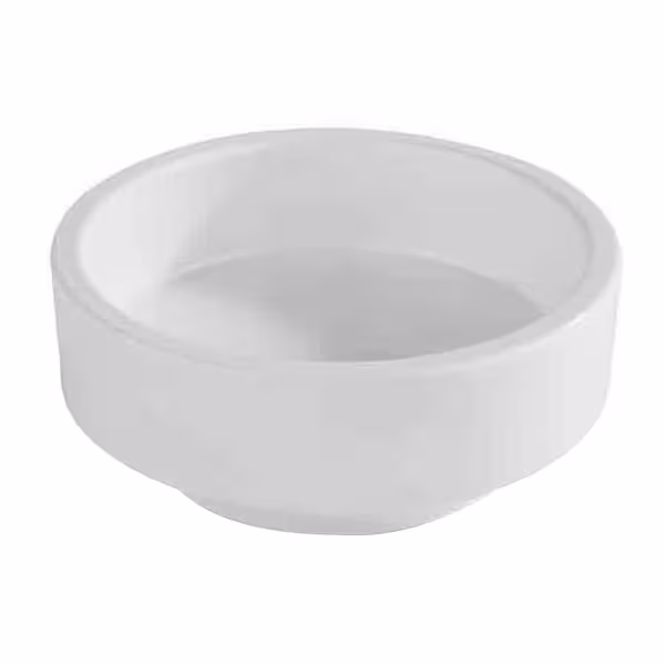 (6 Stück) Schale - ASIA PLUS - Melamin - rund - Ø 75mm - Weiß