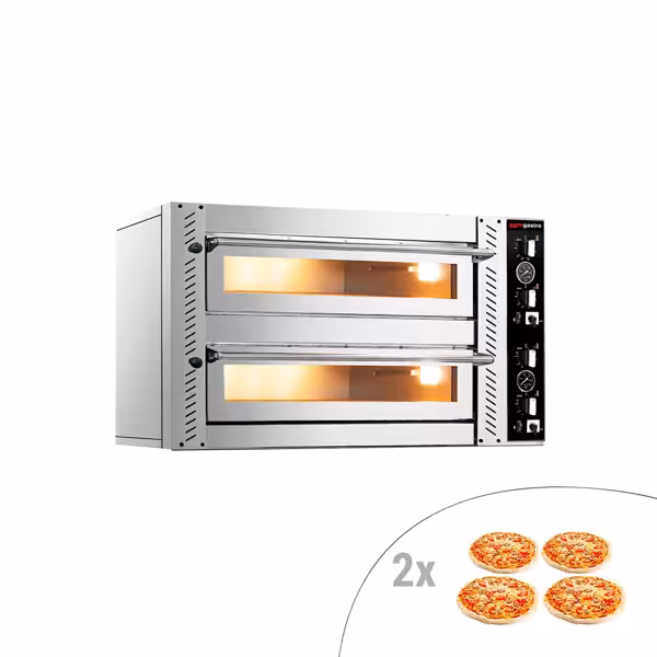 Pizzasütő 4+4x 30 cm