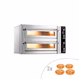 Elektrikli pizza fırını 4+4x 30 cm- Manuel