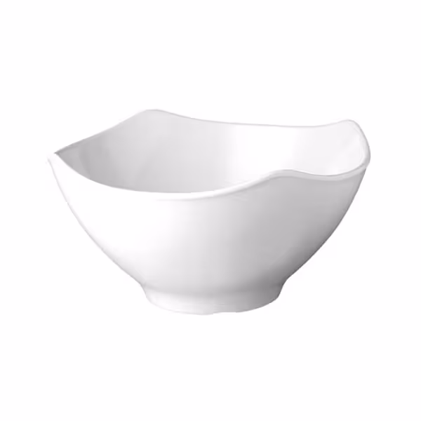(6 Stück) Schale - GLOBAL BUFFET - Melamin - 4,5 Liter - 320x320mm - Weiß