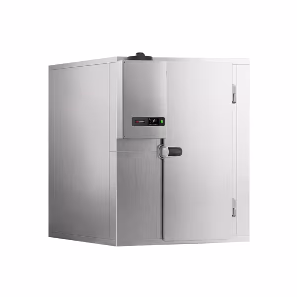 RVS koelcel - 1500x1200mm - 2,60m³ - incl. koelmotor
