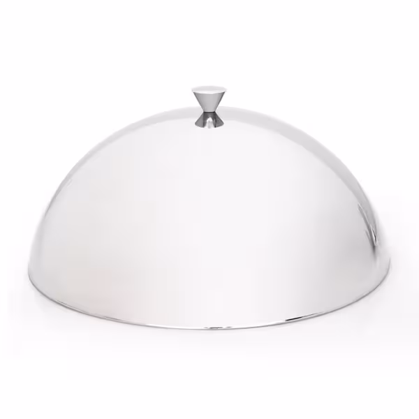 (4 stuks) Cloche - RVS - Ø 305mm - gepolijst