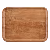 (24 peças) CAMBRO | MADEIRA - Tabuleiro laminado - retangular - 360x460mm - efeito madeira - castanho azeitona