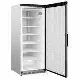Lagertiefkühlschrank Edelstahl PREMIUM - 600 Liter - mit 1 Tür - Innenseite der Tür aus Kunststoff