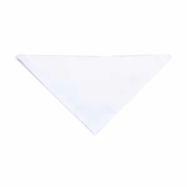 (5 st.) Halsduk - 71 x 71 x 100 cm - Vit