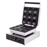 Waffeleisen - Einzeln - Manuell - 1,75 kW - Form: 9 American Pancakes