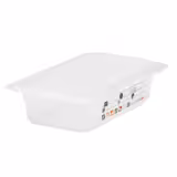 (6 pezzi) CAMBRO | SafeTrak - Contenitori in polipropilene GN 1/4 - Latteo - Altezza: 65mm
