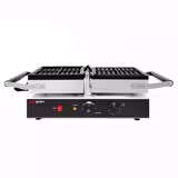 Gaufrier – simple – manuel – 1,6 kW – Forme : 4 gaufres de Bruxelles – avec surface de cuisson rotative à 180°