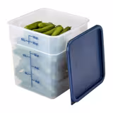 (6 stuks) CAMBRO | CAMSQUARES® - Container - 17.2 liter - Transparant