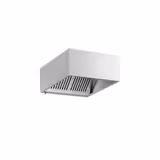 Commercial Wall-Mounted Extractor Hood – 2200mm – with Baffle Filters & Lighting