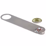 (6 pz) Apribottiglie da cameriere - acciaio inox - Lunghezza: 180mm - magnetico