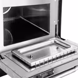 Speedofen - 3,5 kW - Edelstahl - inkl. Pizzablech, Korb, Antihaft-Blech | 80% schnelleres Garen