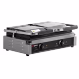 Contactgrill - 4400W - platen: boven & onder geribbeld - Grilloppervlak: 475x230mm