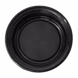 (300 piezas) Bol reutilizable - polipropileno - 1000ml - redondo - negro