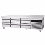 Base refrigerata PREMIUM [+2°/+8°C] - 2000mm - 210L - 6 cassetti