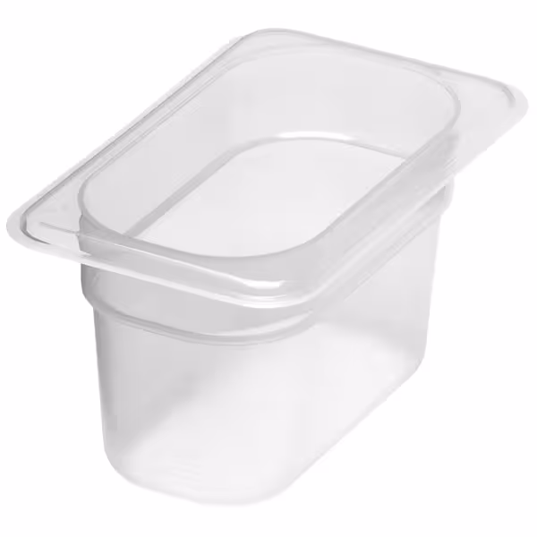 (6 Stück) CAMBRO | Polypropylen-Behälter GN 1/9 - Milchig - Höhe: 100mm