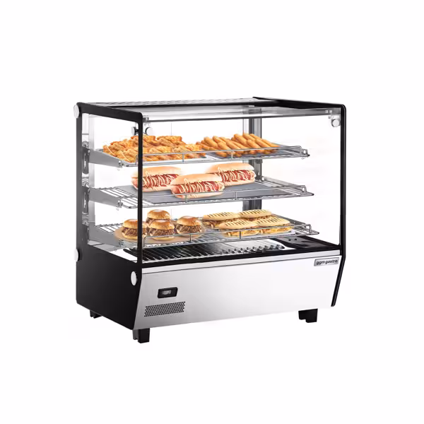 Tafelmodel warmhoudvitrine - 120 liter