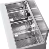 Saladette réfrigérée PREMIUM - 1368mm - 368L - 3 portes vitrées - avec découpe pour 4x GN 1/1 & Couvercle inox
