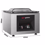 Kabinli Vakum Paketleme Makinesi - 8m³/h - 500W - Dijital