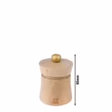 (6 stuks) PEUGEOT | BAYA - Zoutmolen - Hout - Natuurlijk - Hoogte: 80mm