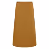 (6 pieces) KARLOWSKY | Basic Bistro Waist Apron – 100×75 cm - Mustard Yellow