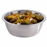 (6 kom) Zdjela - FASS - Nehrđajući čelik (inox 18/8) - 3 l - kvadratna - 260x260 mm - složive