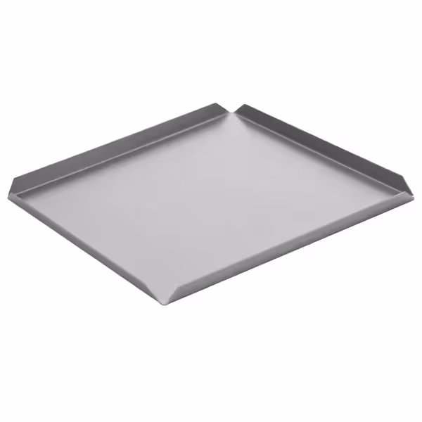 (5 stuks) Presenteerschaal - Aluminium - 170x170x10mm - vierkant - zilver