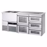 Direct Draw Beer Dispenser / Kegerator PREMIUM - 1950x700mm - 5 Drawers