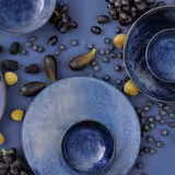 (5 Stück) KIRYU - Teller - flach - Ø 275mm - Blau