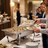 Chafing Dish - GN 1/1 - with Lid - foldable rack